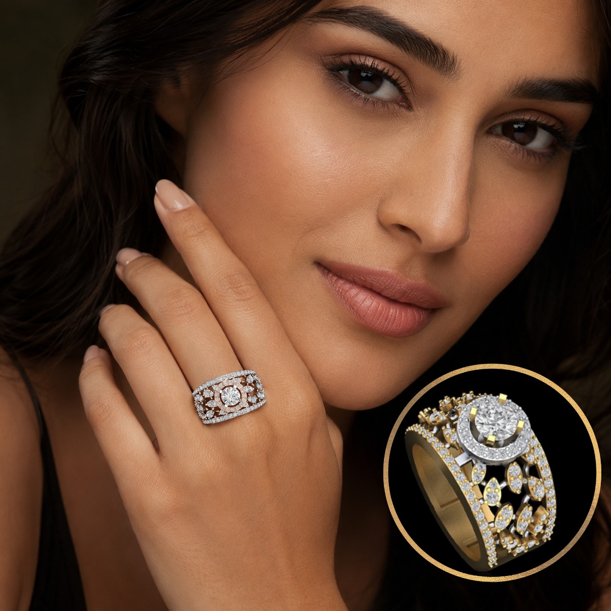 Sharp and Stylish Solitaire Ring