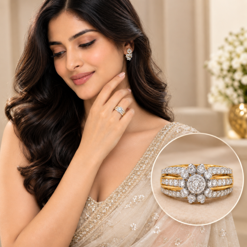 Lab Grown Diamond Halo Ring