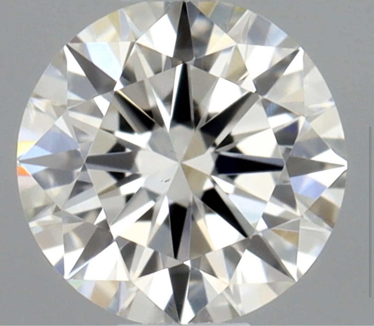 0.30 Carat H-VS2 – GIA Certified Round Brilliant Solitaire