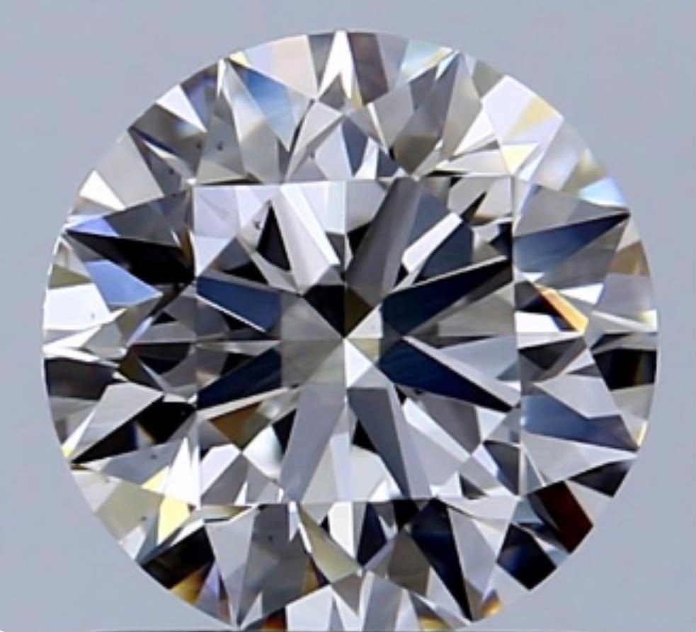 1.02 Carat H-VS2 – GIA Certified Round Brilliant Solitaire