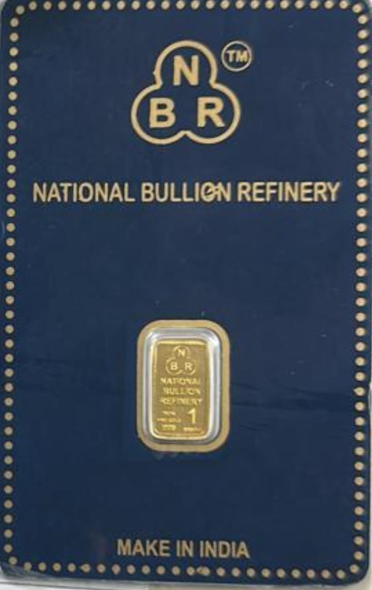 GOLD 1 Gram COIN (GINNI) NBR India